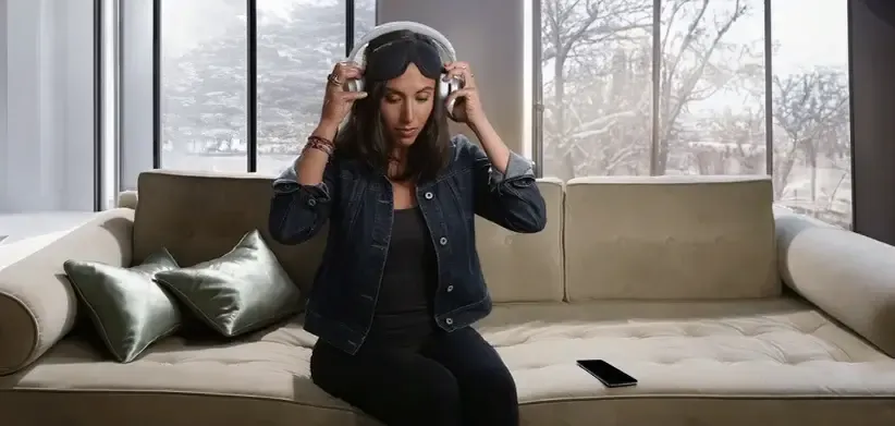 Woman using NuCalm