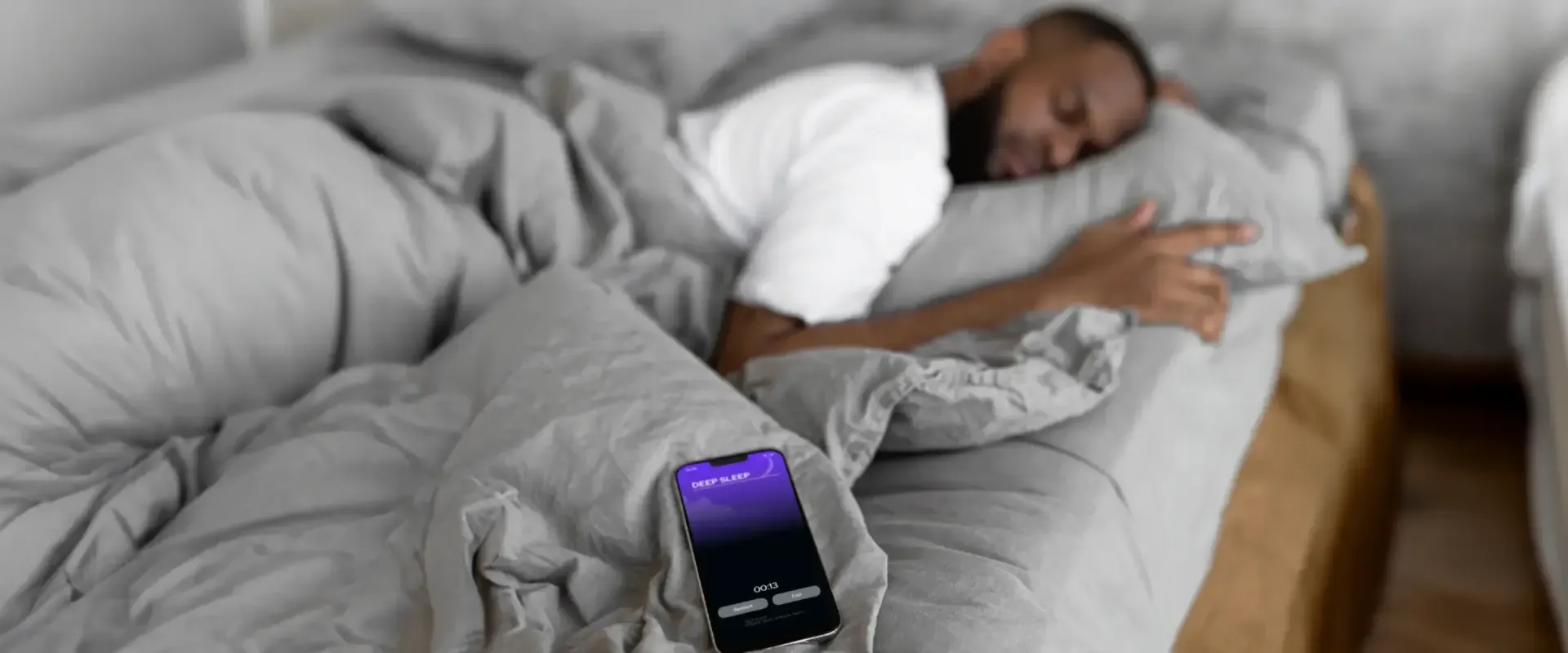 Man Sleeping using NuCalm