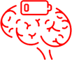 Mental Fatigue Icon