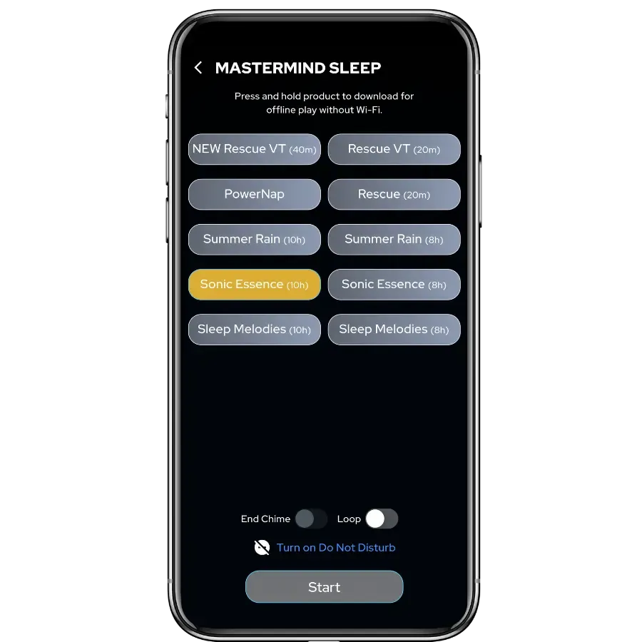 Sonic Essence 10-hours