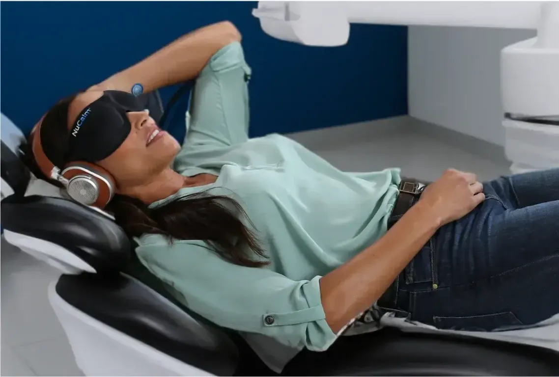 Man Sleeping using NuCalm