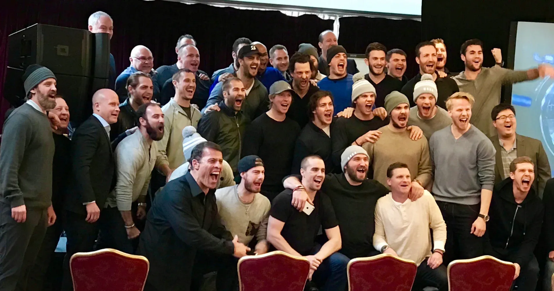 Tony Robbins and the Washington State Capitals