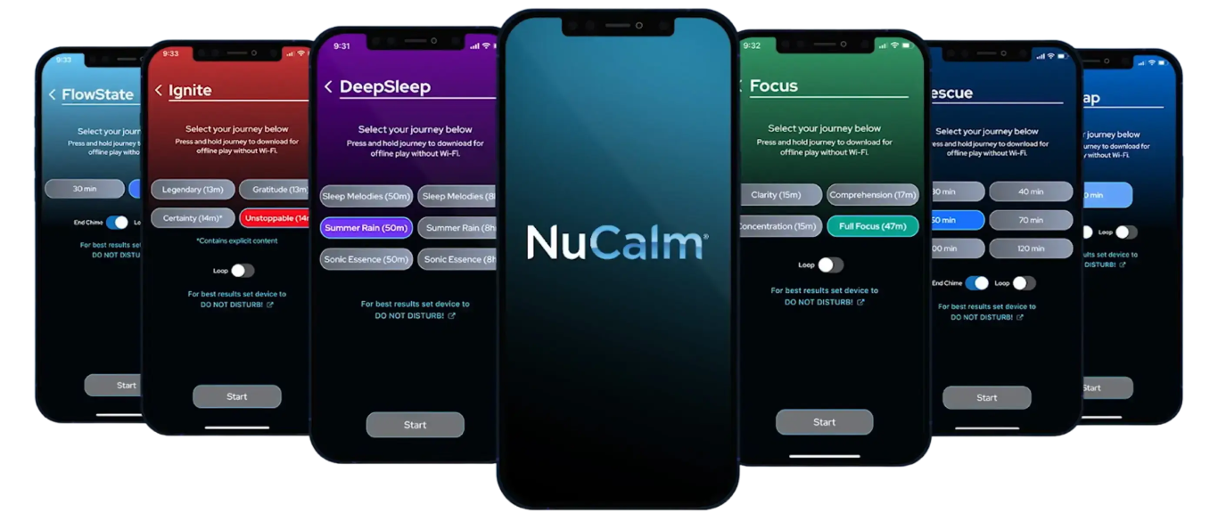 NuCalm Channels