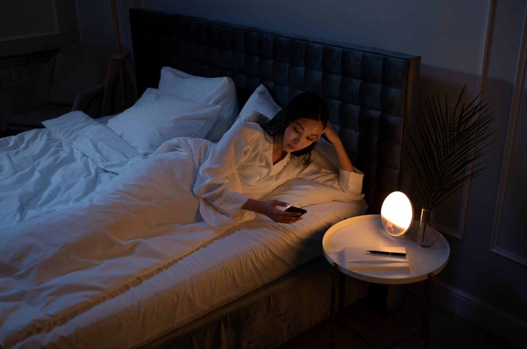 Poor sleep caused by screens