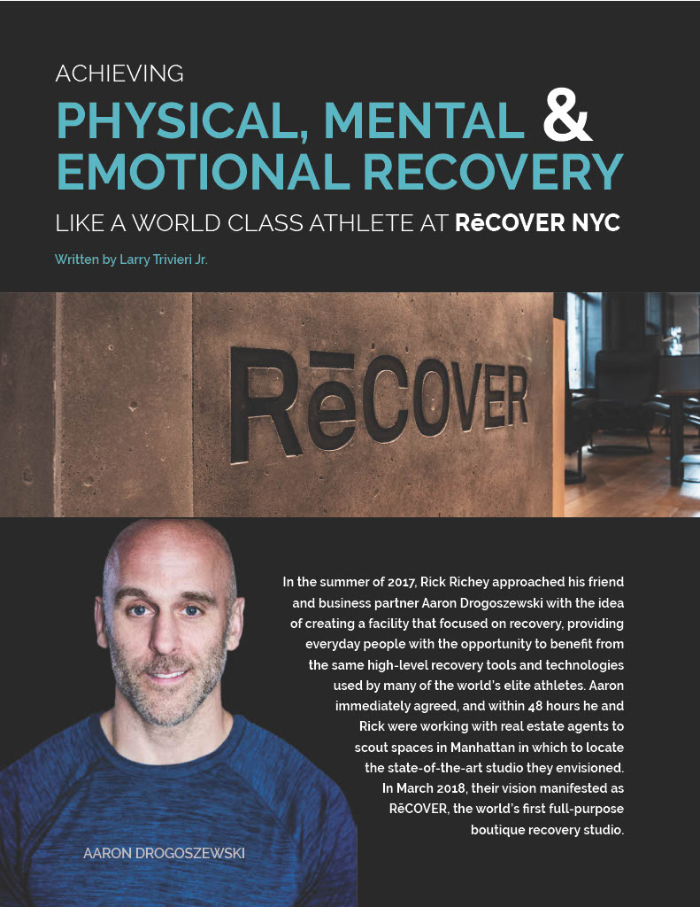 Achieving Physical, Mental & Emotional Recovery at RēCOVER NYC