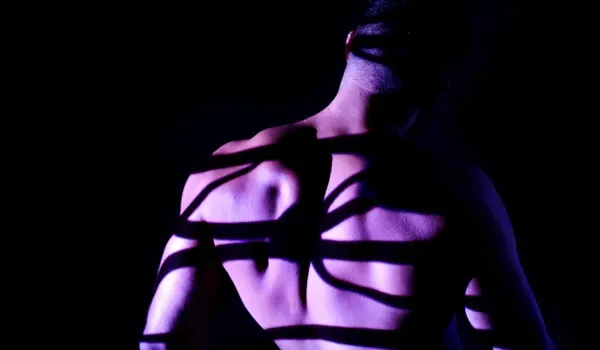 Athlete with post-workout muscle inflammation